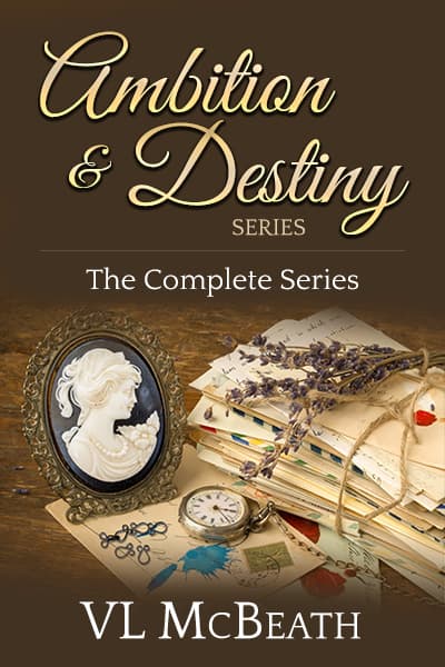 Book cover for The Ambition & Destiny Series Boxed Set by VL McBeath